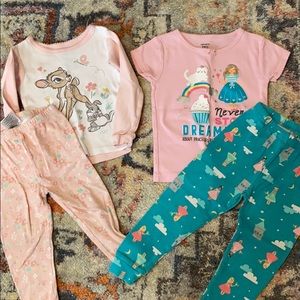 Toddler girls pajamas